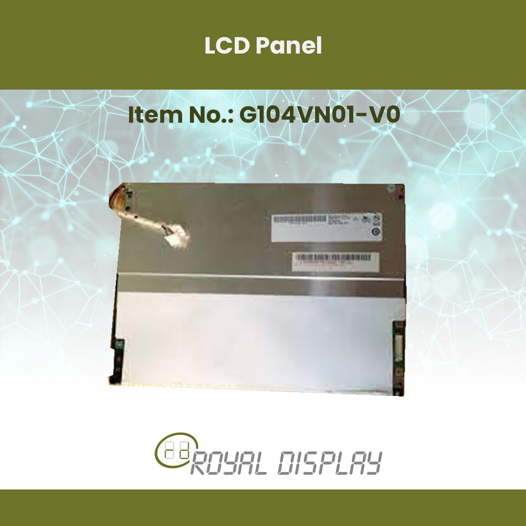 10.4 inch 640×480 Pixel Number G104VN01 V0 LCD screen panel 