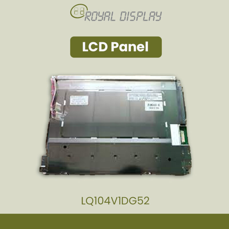 LQ104V1DG52 | 10.4-inch diagonal a-Si TFT-LCD display panel 640(RGB)×480 (VGA) 76PPI | Sharp