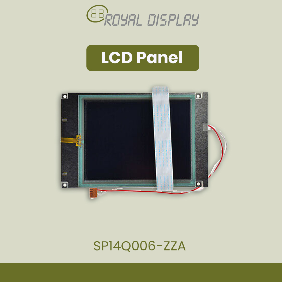 SP14Q006-ZZA | 5.7” diagonal FSTN-LCD display panel 320×240 [QVGA] 70PPI | HITACHI