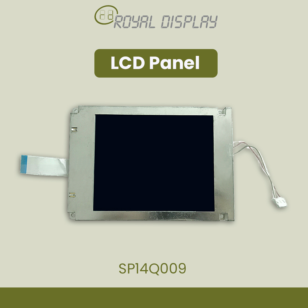 SP14Q009 | 5.7 inch diagonal STN-LCD, LCM display panel 320×240, QVGA | HITACHI