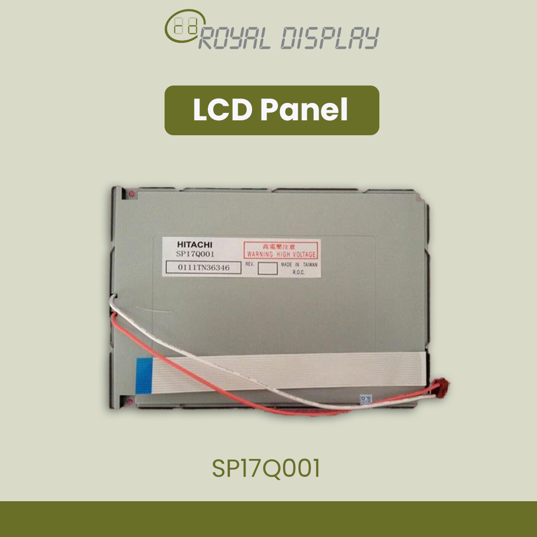 SP17Q001 | 6.4 inch diagonal STN-LCD display panel 320×240 (QVGA) | HITACHI