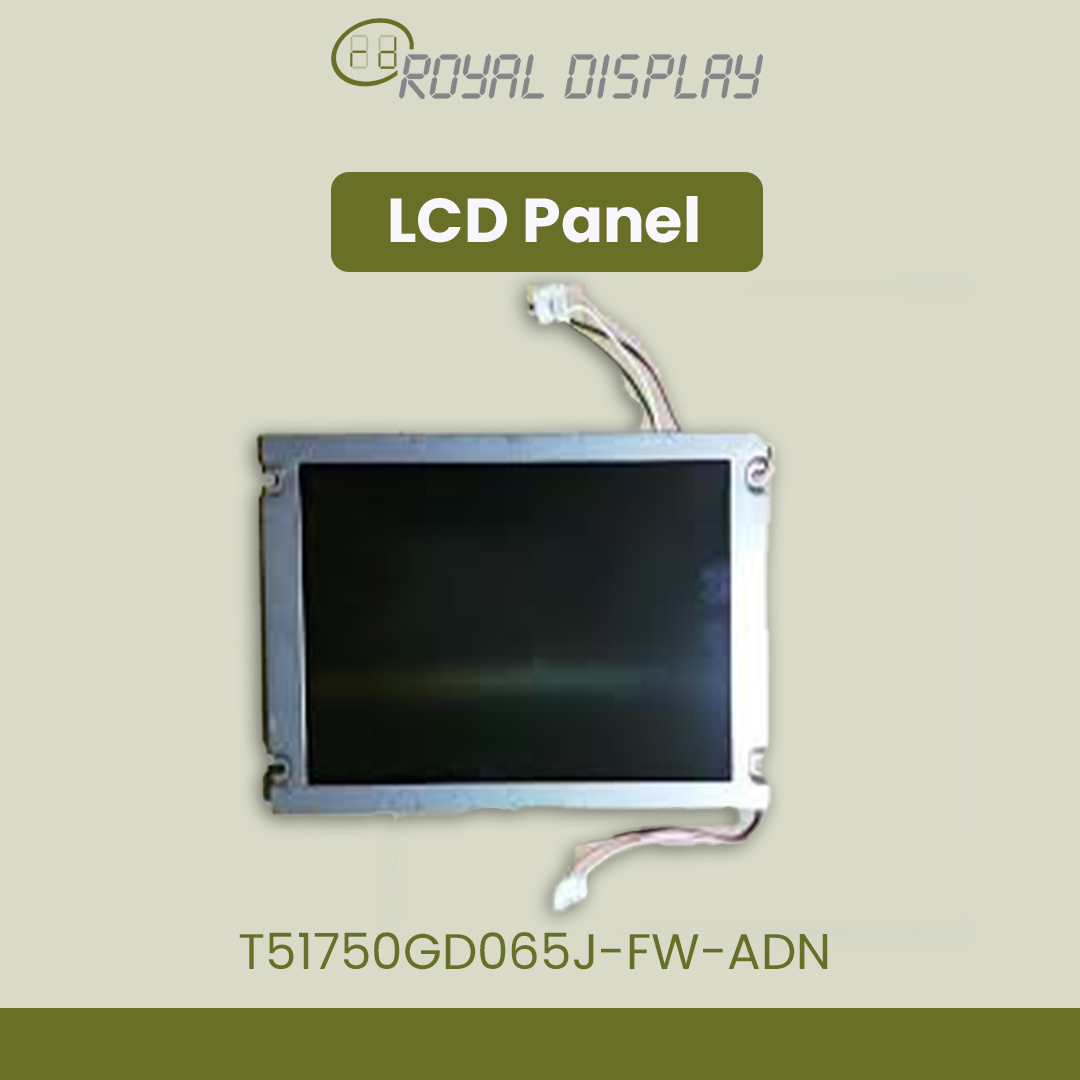 T51750GD065J-FW-ADN | 6.5” diagonal a-Si TFT-LCD display panel 640(RGB)×480 [VGA] 122PPI | OPTREX