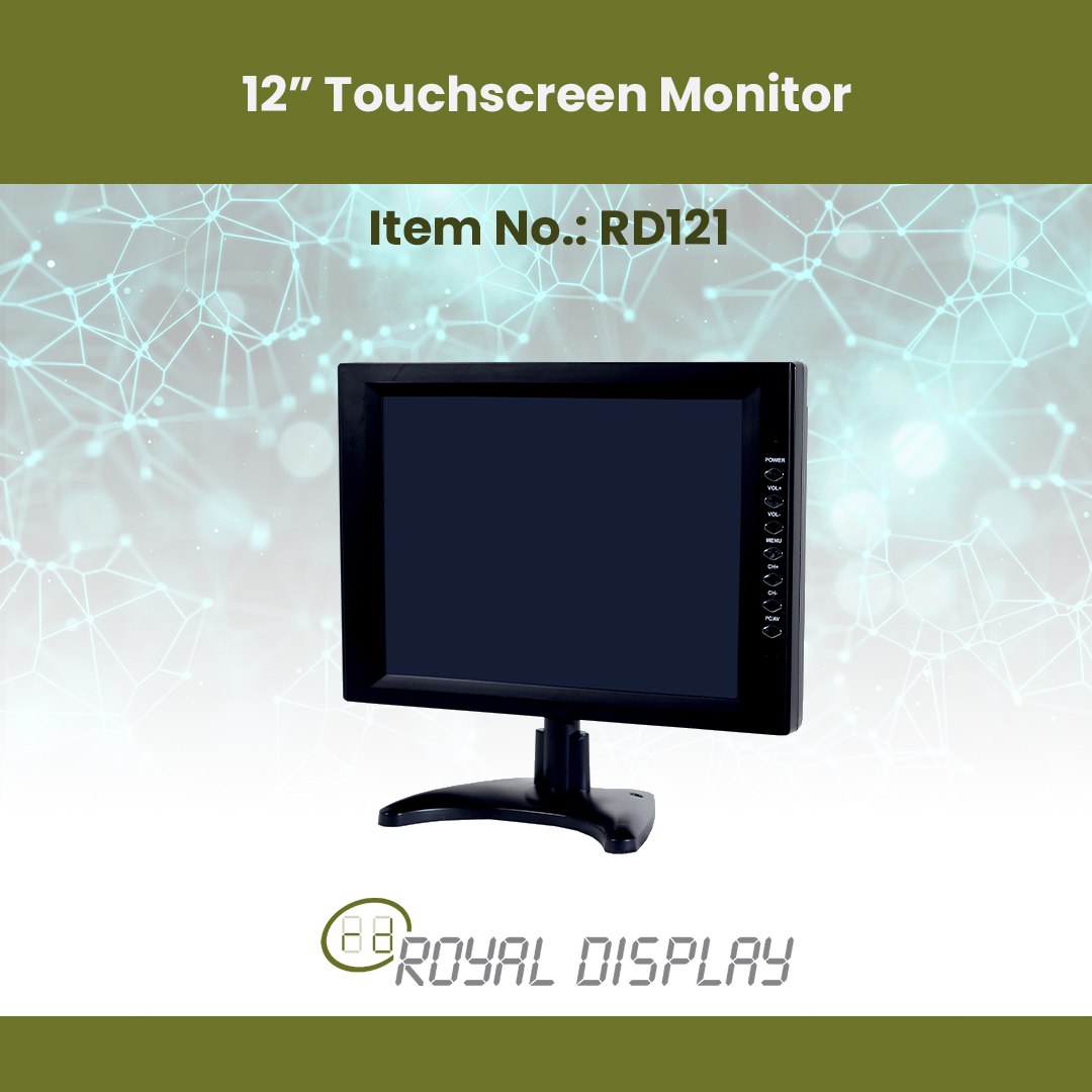 12 Touchscreen Monitors RD121 2