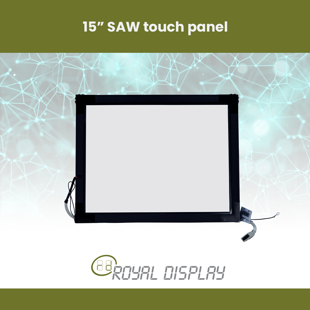 15 SAW touch panel 2