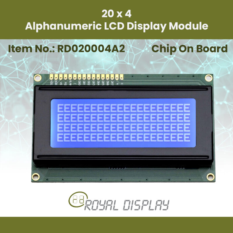 20 4 Alphanumeric LCD Display Module RD020004A2 2