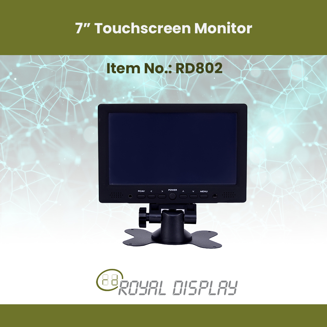 7 Touchscreen Monitors RD802 1
