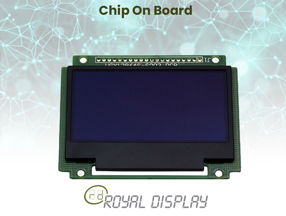 OLED Graphic Display Module Chip on Board (COB)
