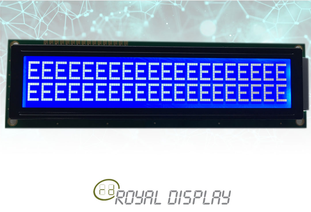 Alphanumeric LCD Display Module Chip on Board (COB)