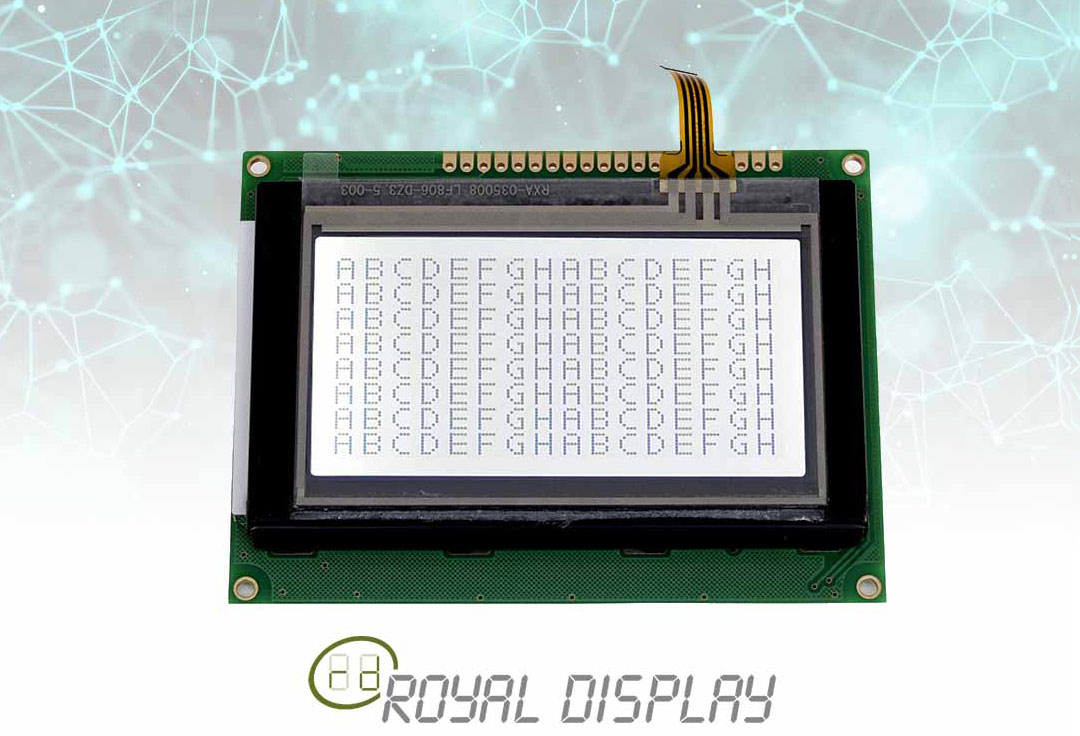 Graphic LCD Display Module with Touch