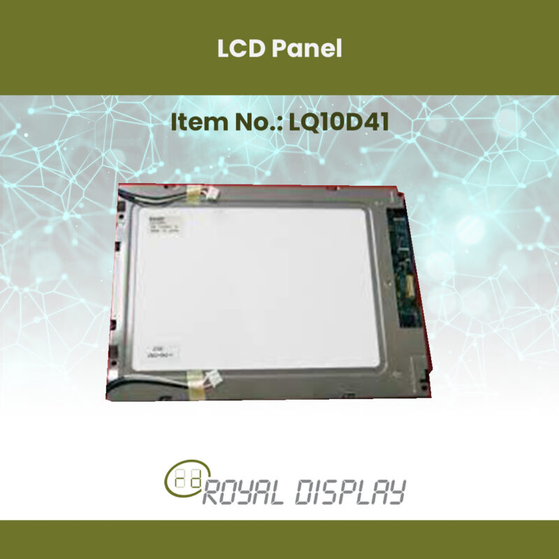 LQ10D41 | 10.4” diagonal a-Si TFT-LCD display panel | Sharp