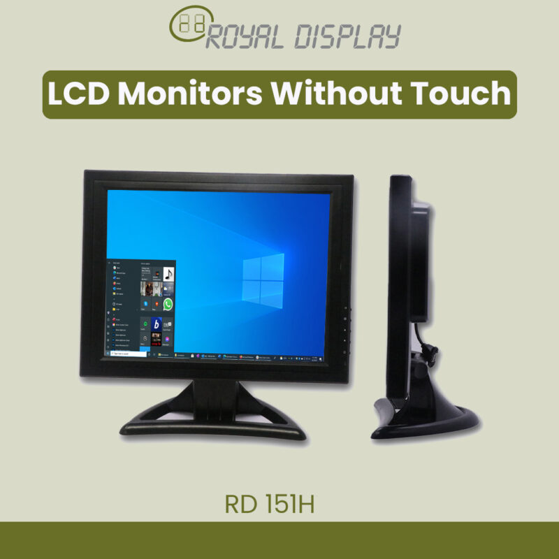 RD151H | 15'' LCD Monitor without Touch | Royal Display