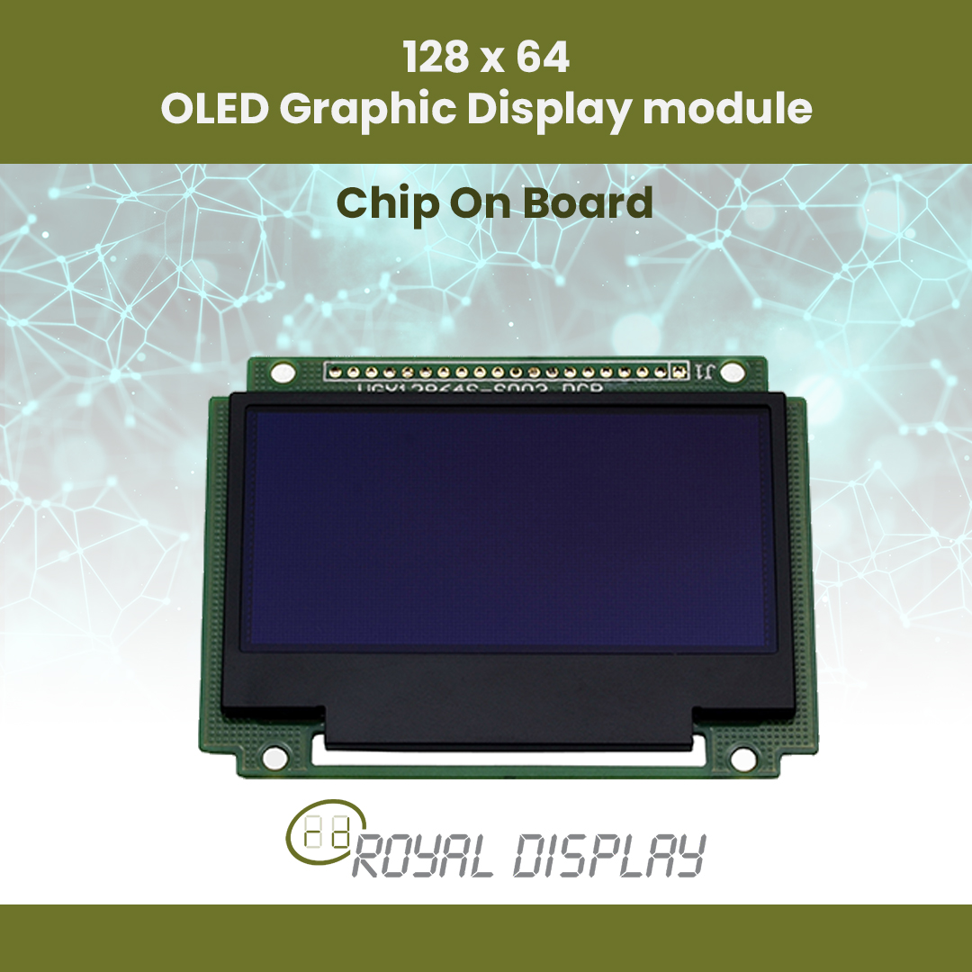 2.4 inch 128x64 OLED Graphic Display module (RD90085-MA1)