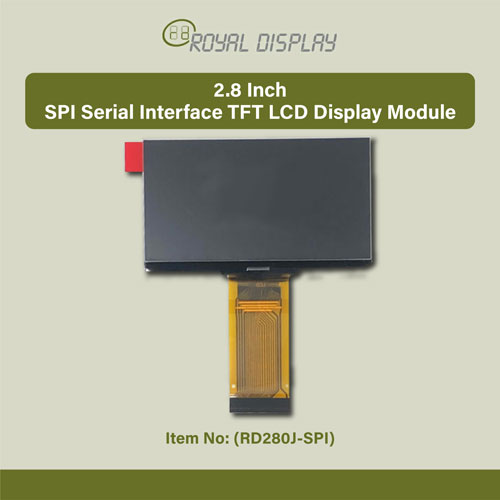 2.8 inch SPI Serial interface TFT LCD Display Module (RD280J-SPI)