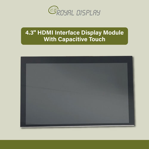 4.3'' HDMI Interface Display Module With Capacitive Touch
