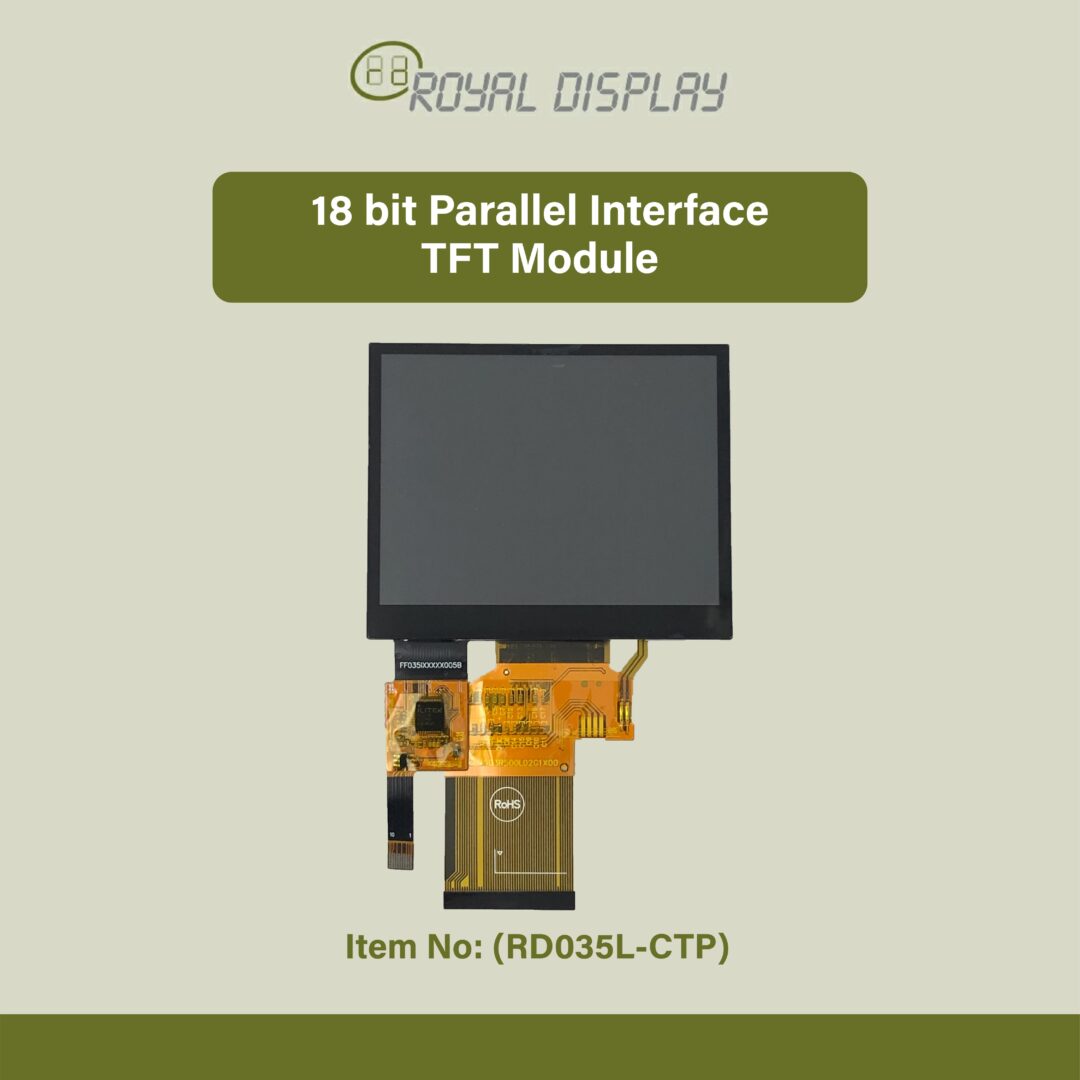3.45'' 18 bit Parallel Interface TFT LCD Display Module (RD035L-CTP)