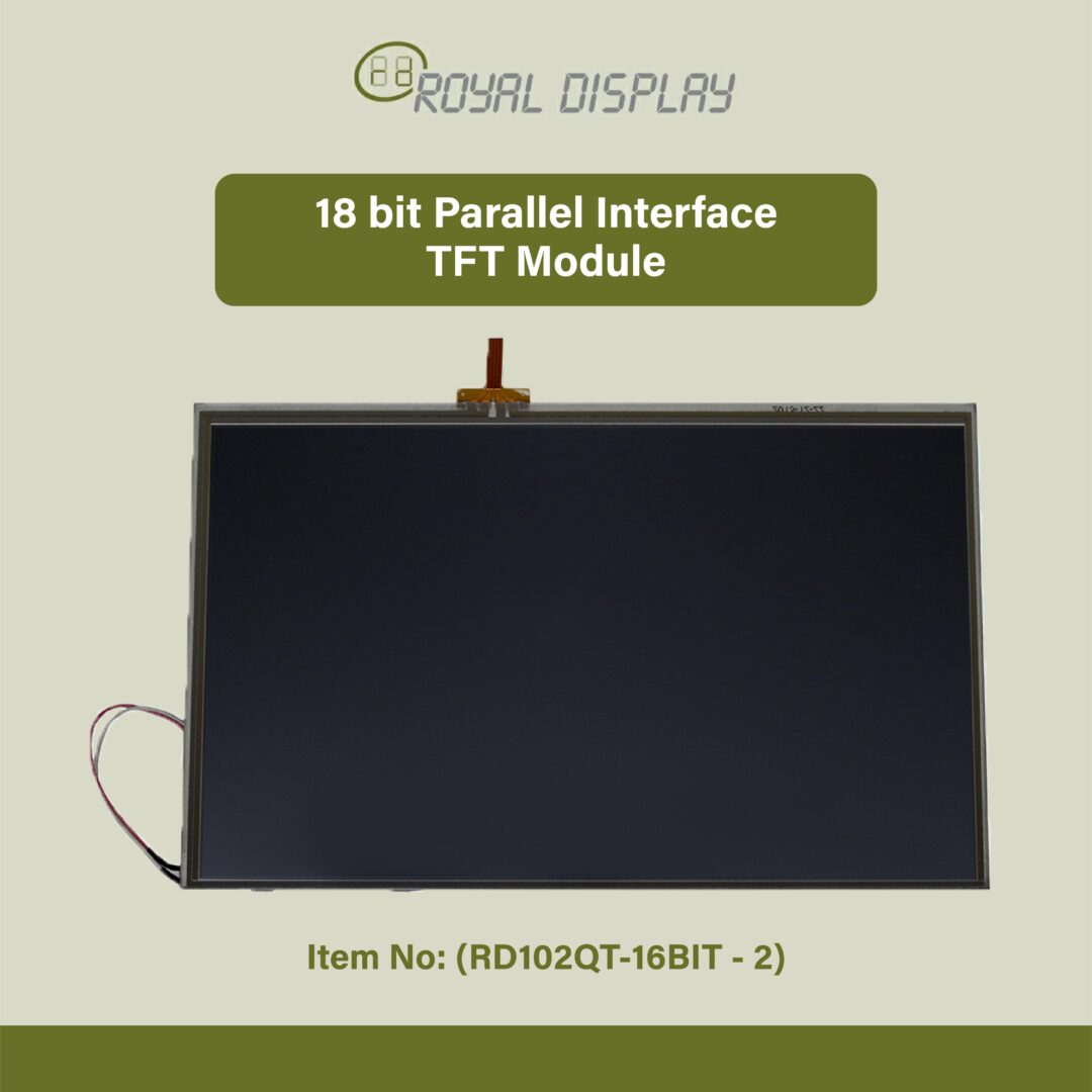 10.2'' 18 bit Parallel Interface TFT LCD Display Module (RD102ATI)