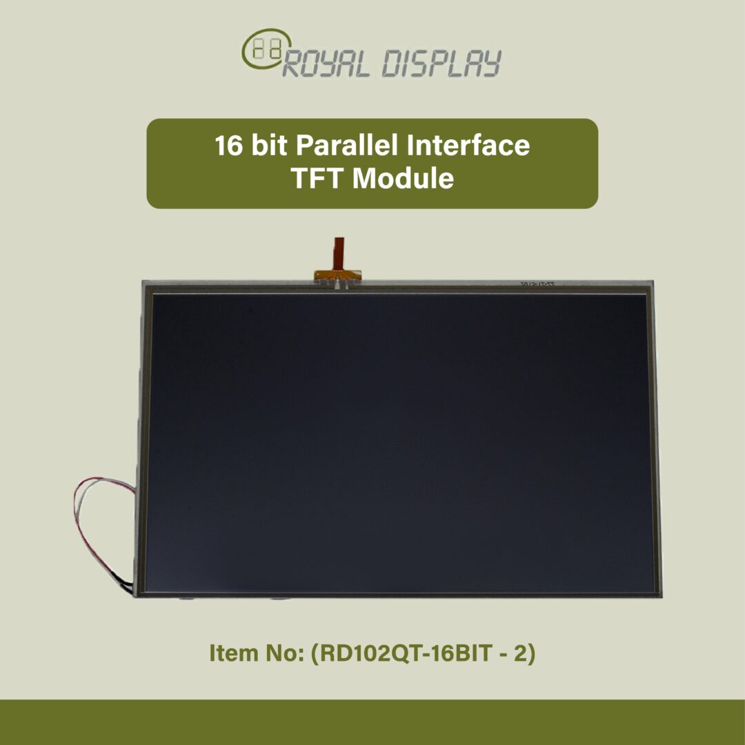 10.2 '' 16 bit Parallel Interface TFT LCD Display Module (RD102QT-16 BIT)