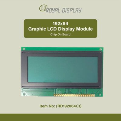 192x64 Graphic LCD Display Module (RD192064C1)