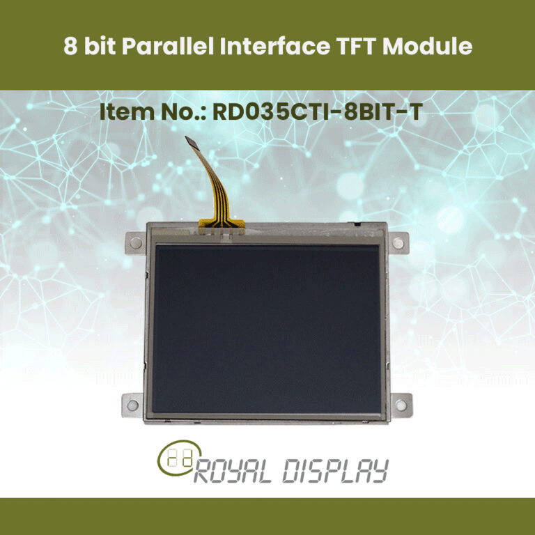 8 bit Parallel Interface TFT LCD Display Modules