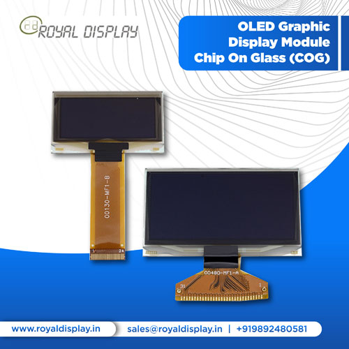 OLED Graphic Display Module Chip on Glass (COG)