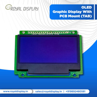 OLED Graphic Display with PCB Mount (TAB)